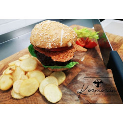 Pulled Beef Burger (tépett...